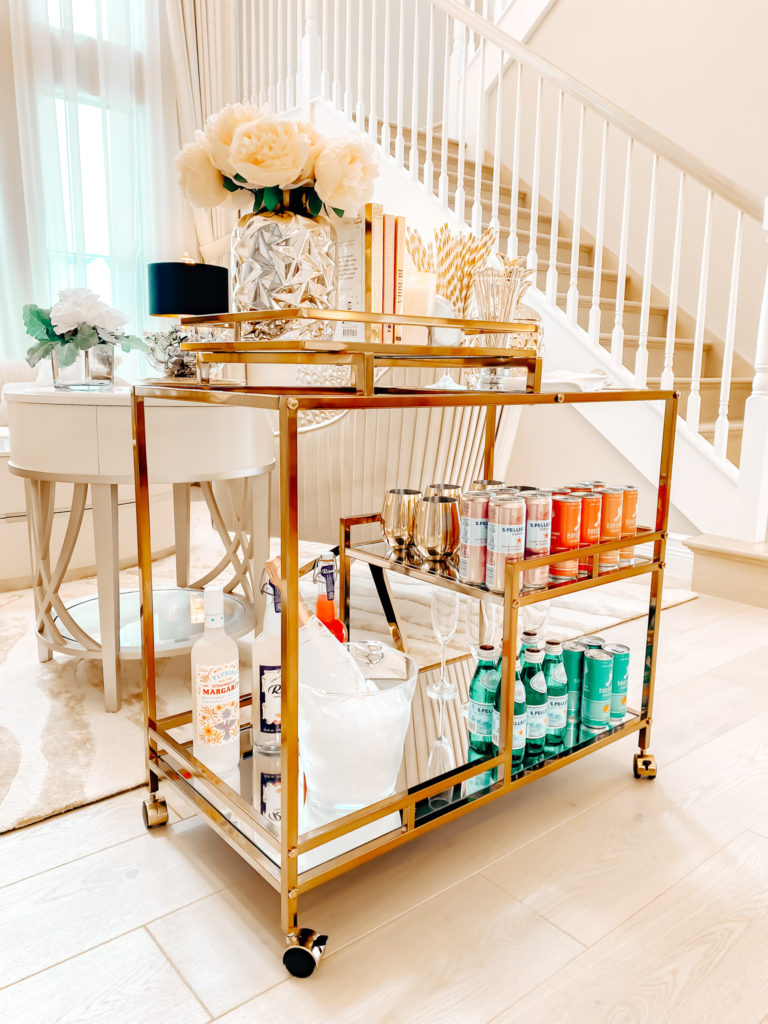 HOW TO CREATE A LUXURIOUS BAR CART