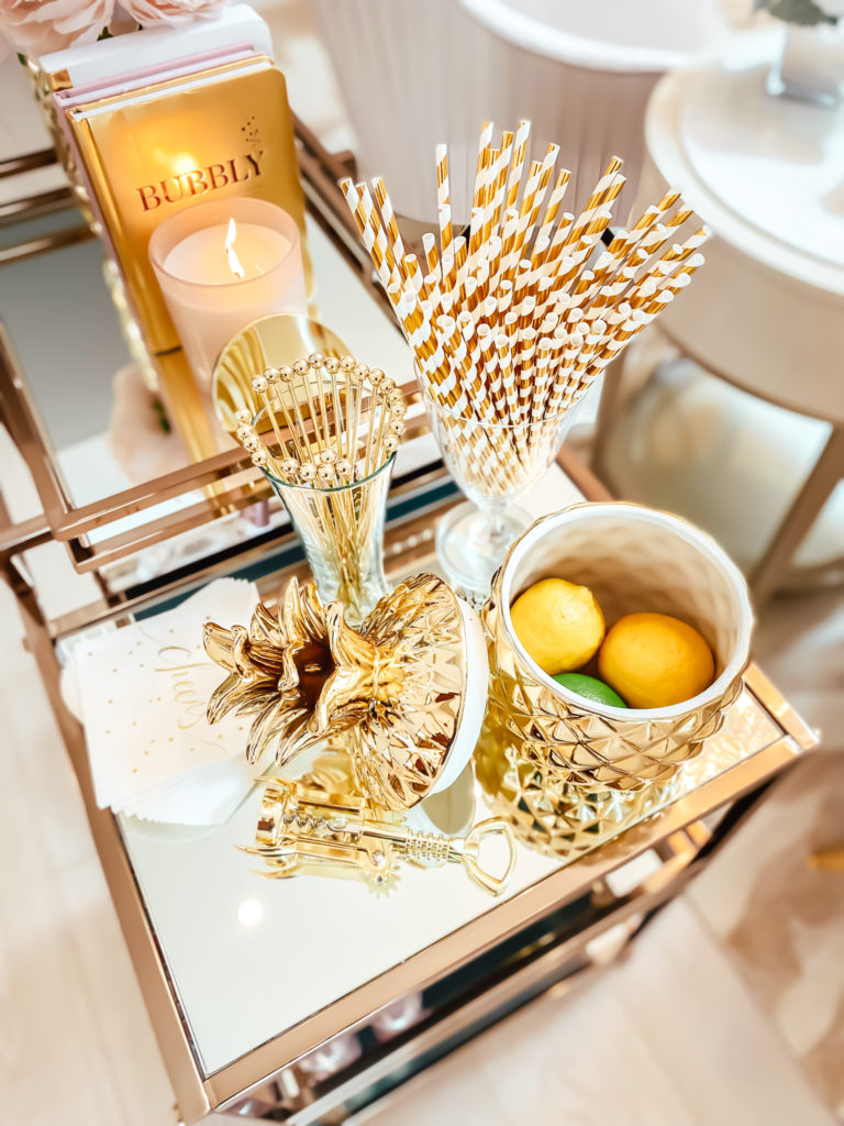 HOW TO CREATE A LUXURIOUS BAR CART