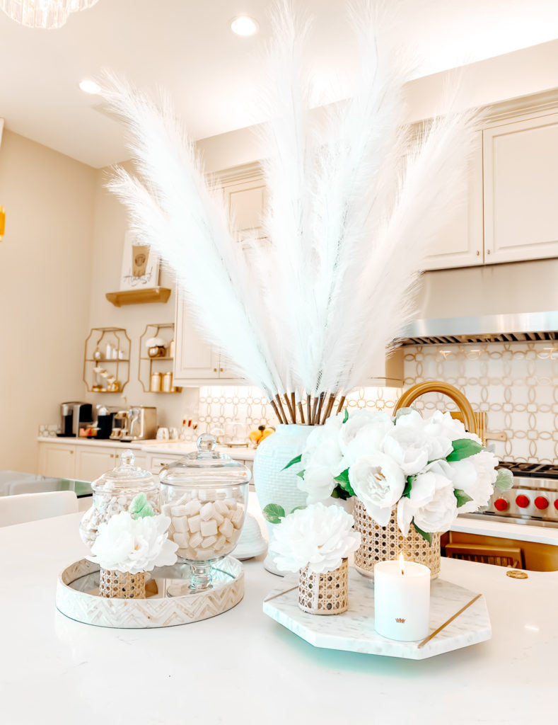 a bright natural kitchen vignette