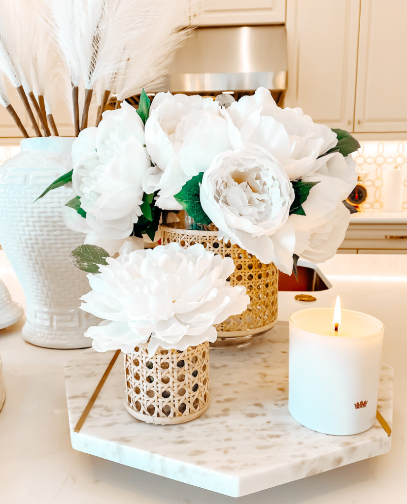 a bright natural kitchen vignette