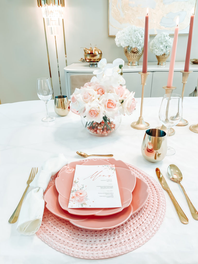 A ROMANTIC MOTHER'S DAY TABLESCAPE
