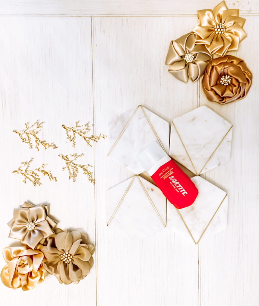 MARBLE GOLD COASTER DIY