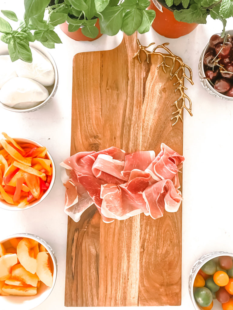 AN ITALIAN ANTIPASTO PLATTER 
