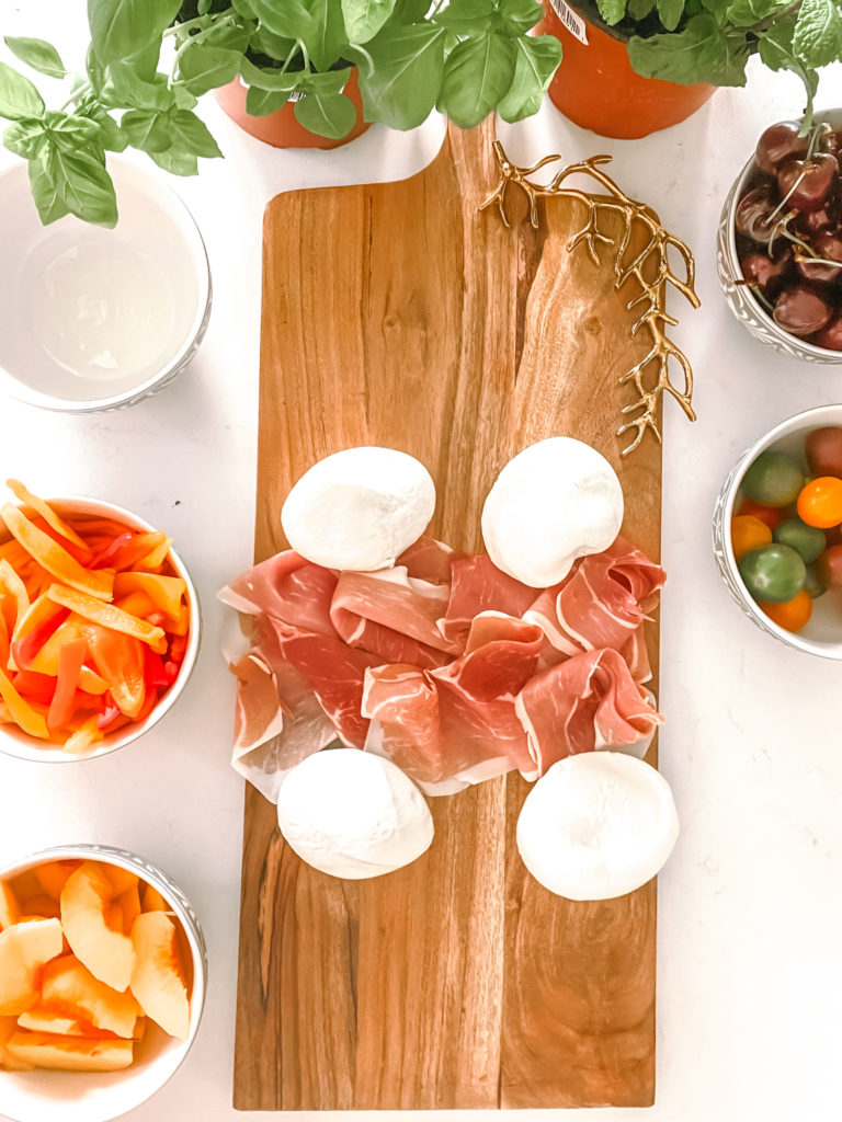 AN ITALIAN ANTIPASTO PLATTER 