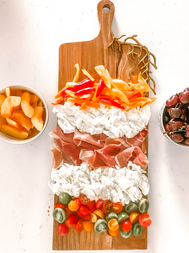 AN ITALIAN ANTIPASTO PLATTER 