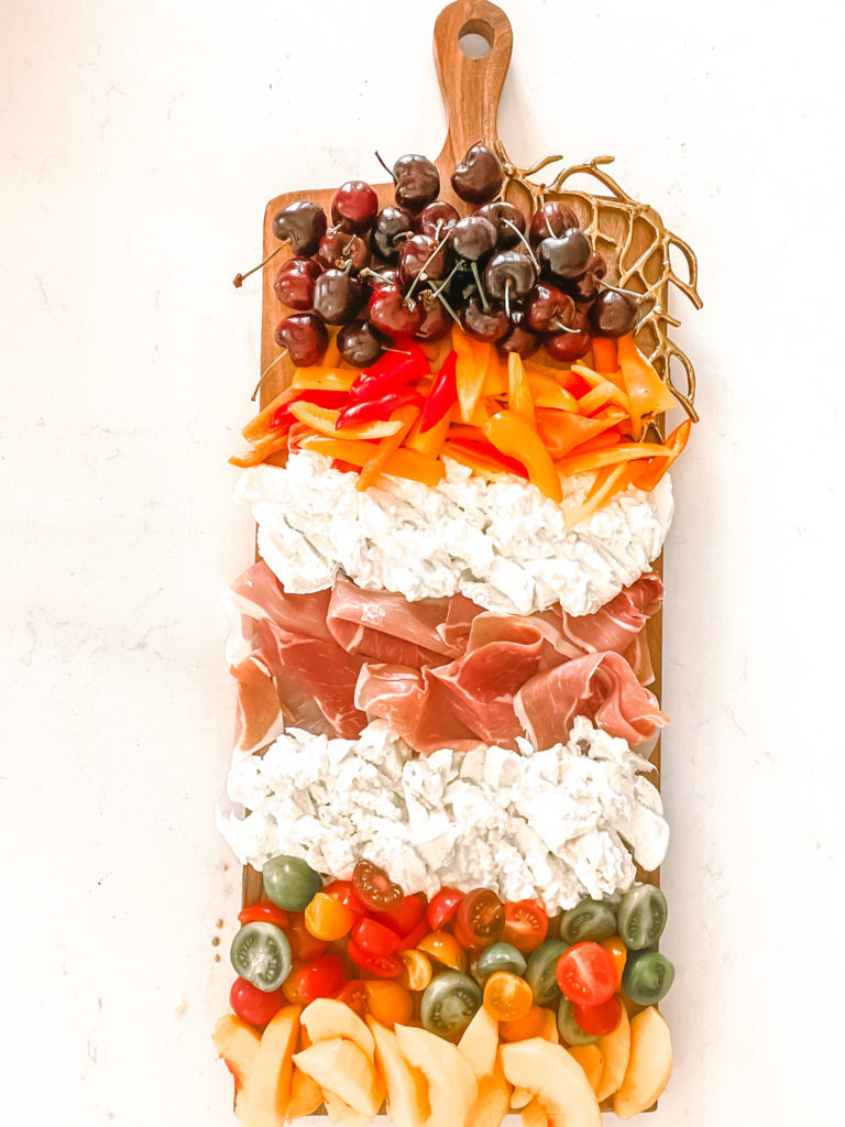 AN ITALIAN ANTIPASTO PLATTER 