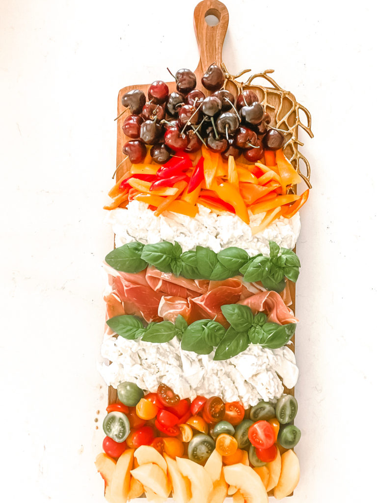 AN ITALIAN ANTIPASTO PLATTER 