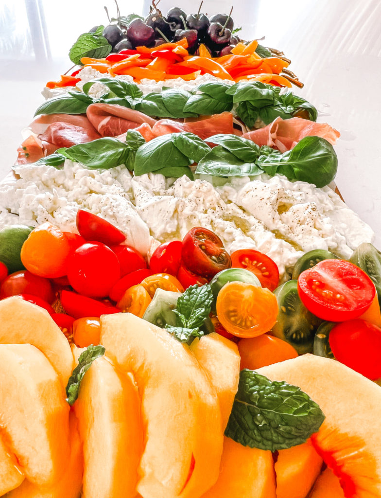 AN ITALIAN ANTIPASTO PLATTER 