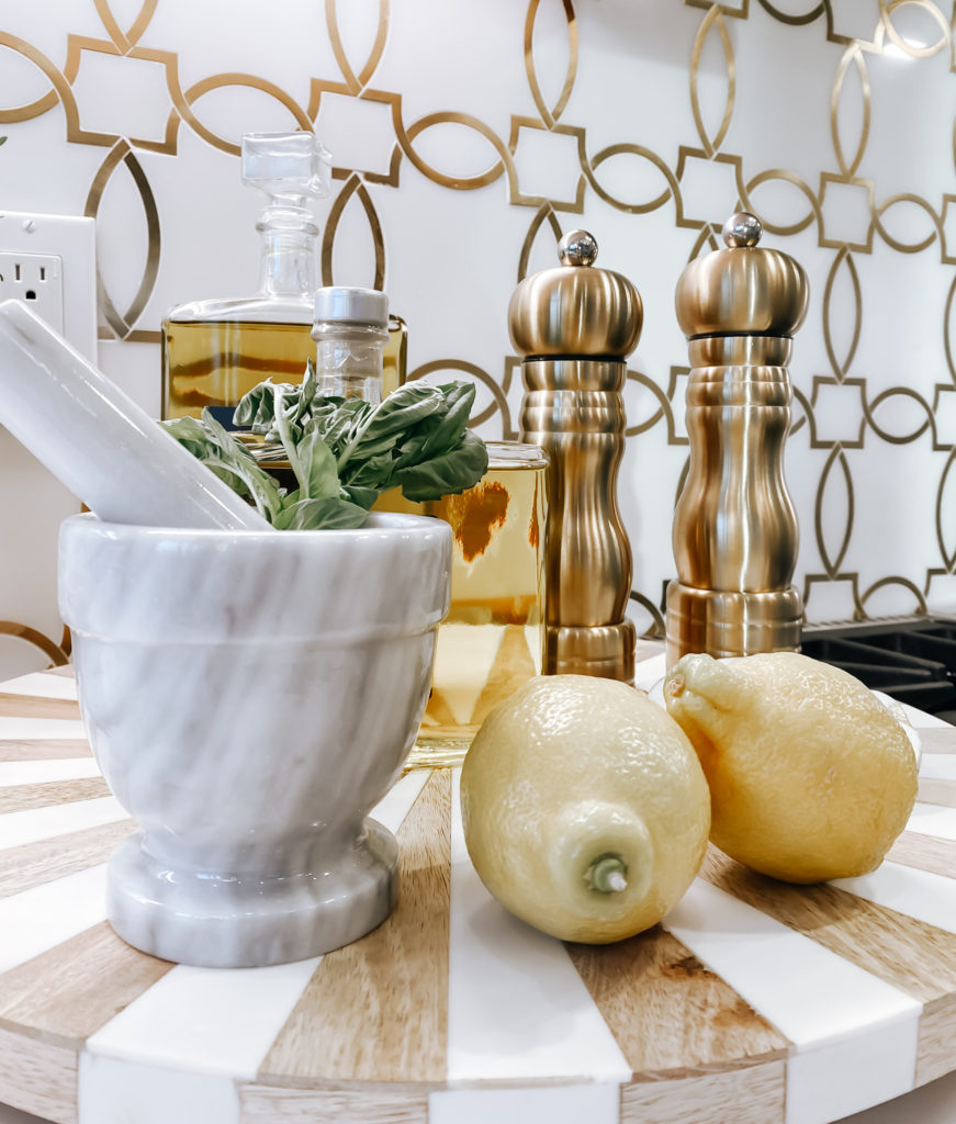 A mediterranean corner in the kitchen