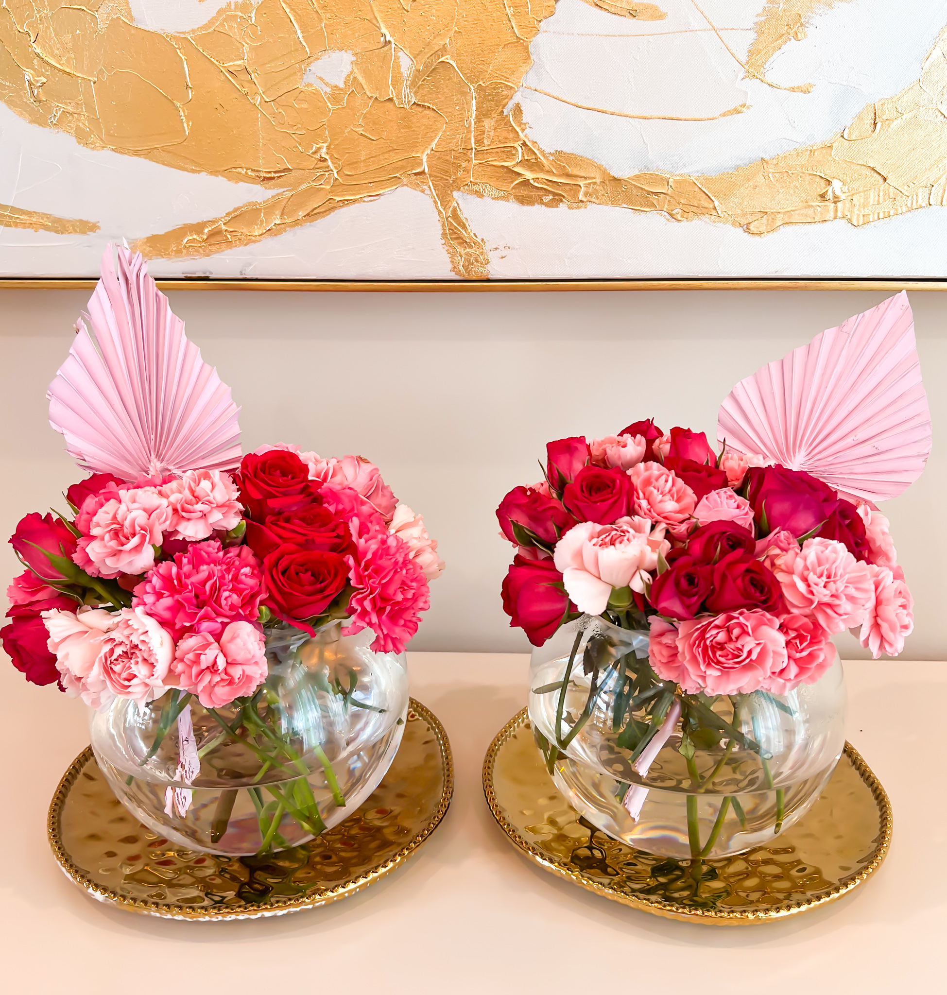 ADD A POP OF COLOR WITH GROCERY STORE FLOWERS