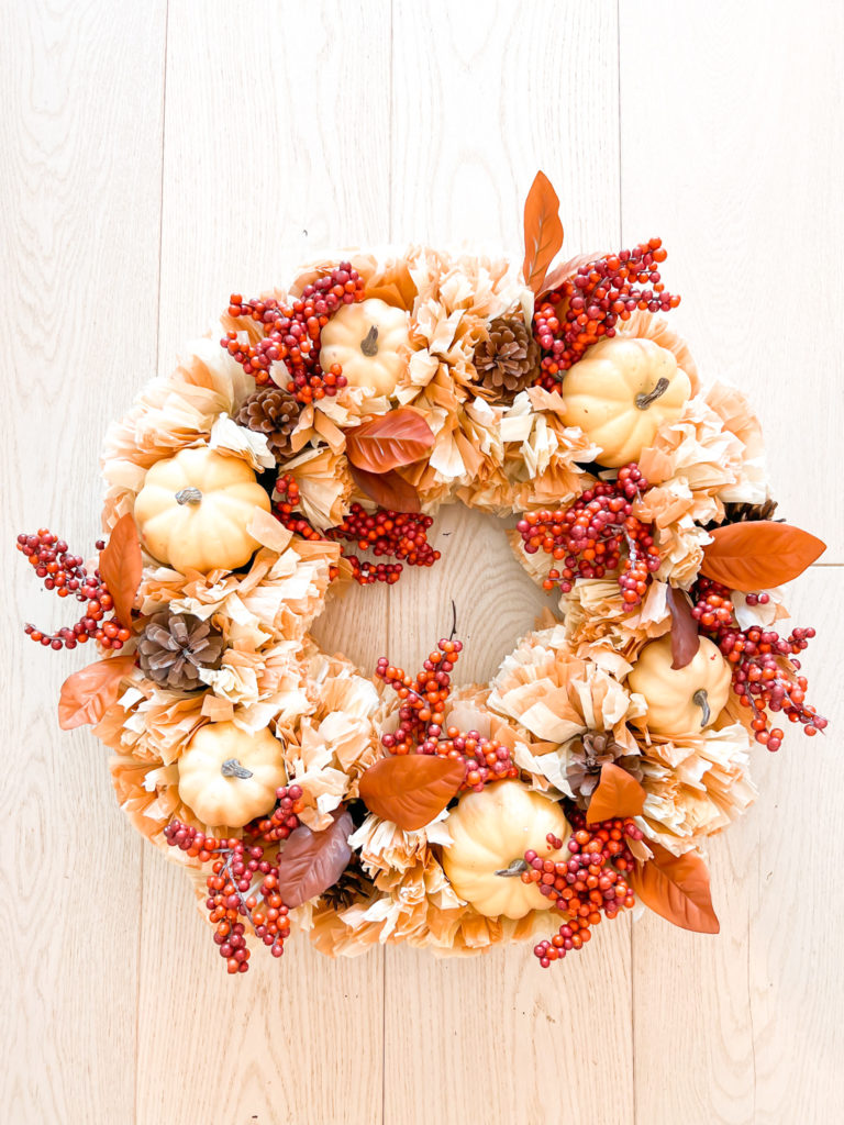 WREATH FALL CENTERPIECE