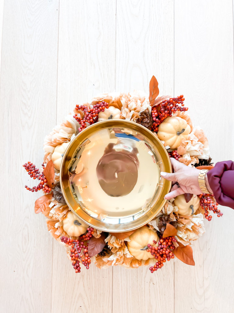 WREATH FALL CENTERPIECE