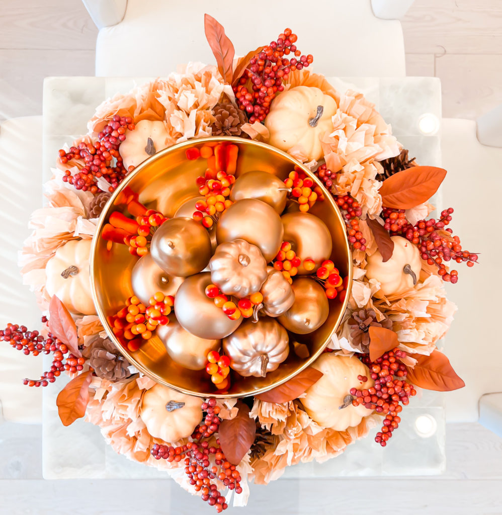 WREATH FALL CENTERPIECE