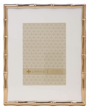 Gold Bamboo Design Metal Frame