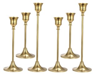 Gold Candlestick Set