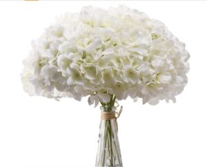 Silk White Hydrangea