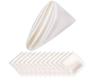 Satin Napkins Ivory