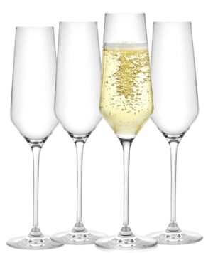 Crystal Champagne Flutes