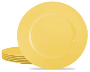 Yellow Melamine Salad Plate