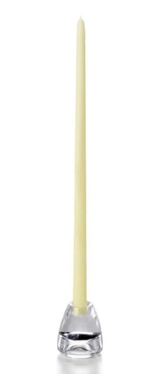 18″ Buttercup Yellow Taper Candle