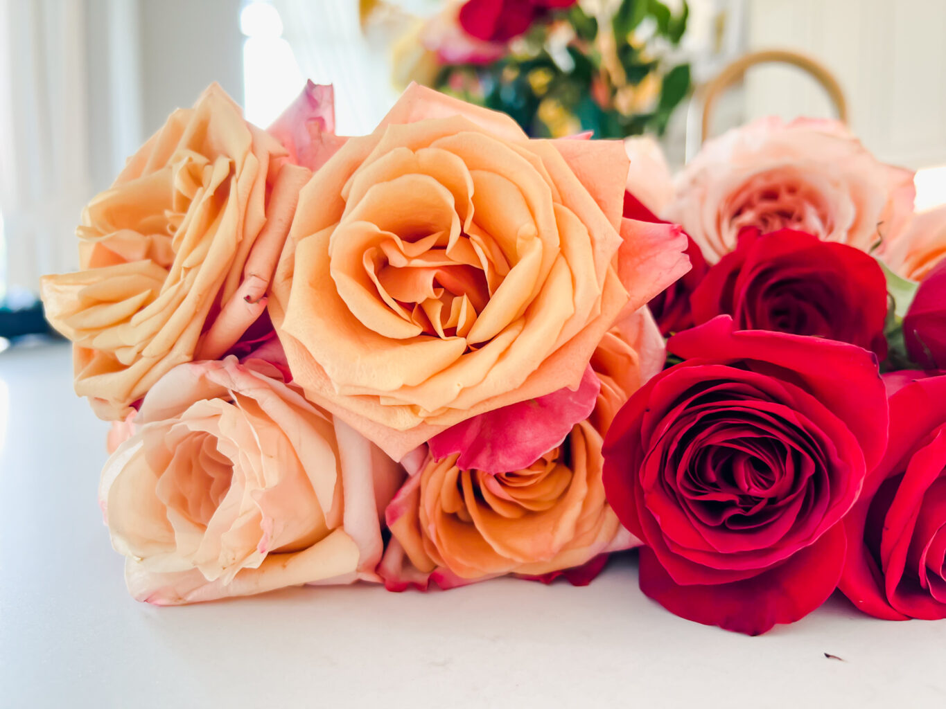 OMBRÈ FLORAL ARRANGEMENT
