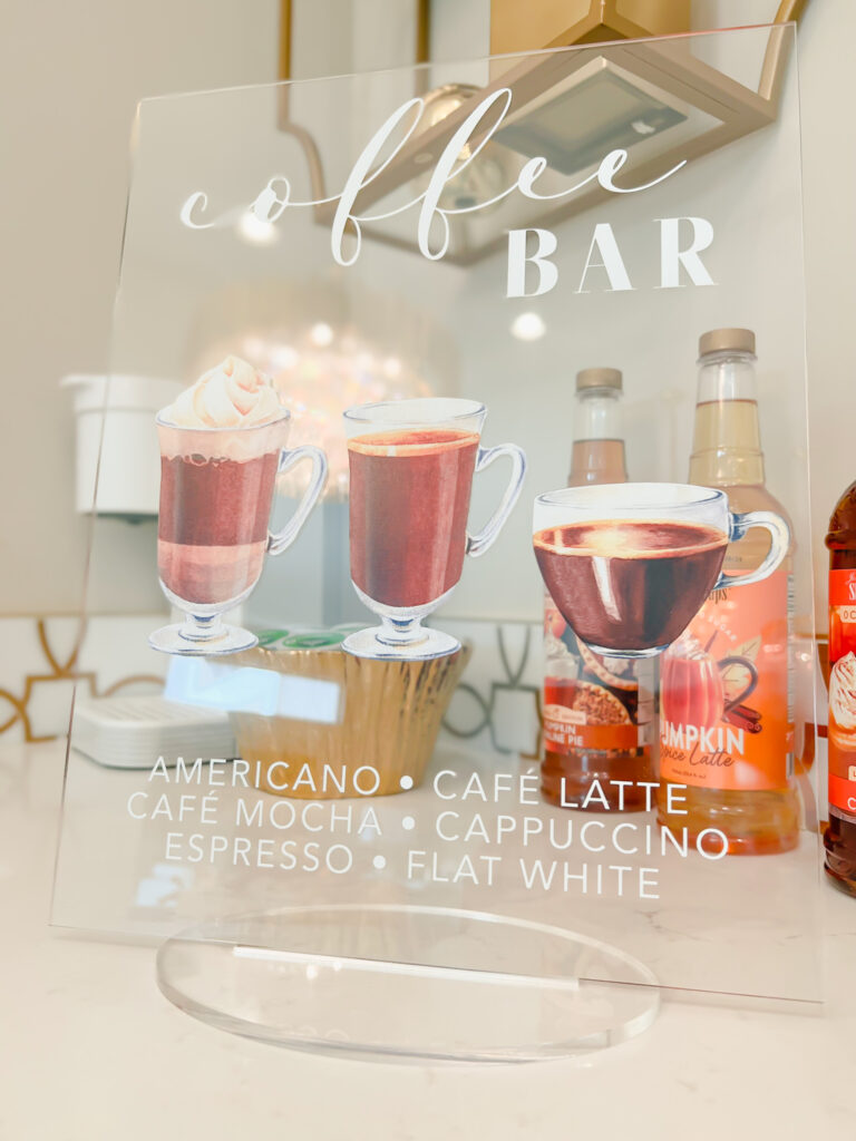 COFFEE STATION FALL REFRESH 