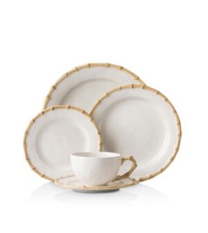 Juliska Classic Bamboo Natural 5pc Setting