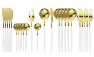 White Gold Cutlery