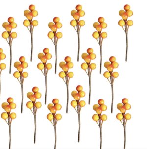 360 Pieces Artificial Holly Berries Christmas