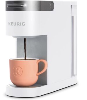 Keurig K- Slim Single Serve K-Cup Pod Coffee Maker, Multistream Technology, White