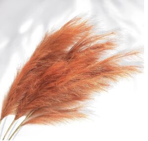 Faux Pampas Grass, 3PCS Large Tall 43”