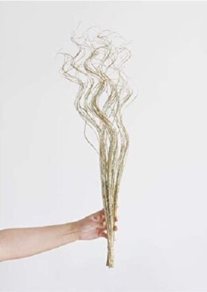 24-28″ Gold Sparkle Curly Ting Ting Branch