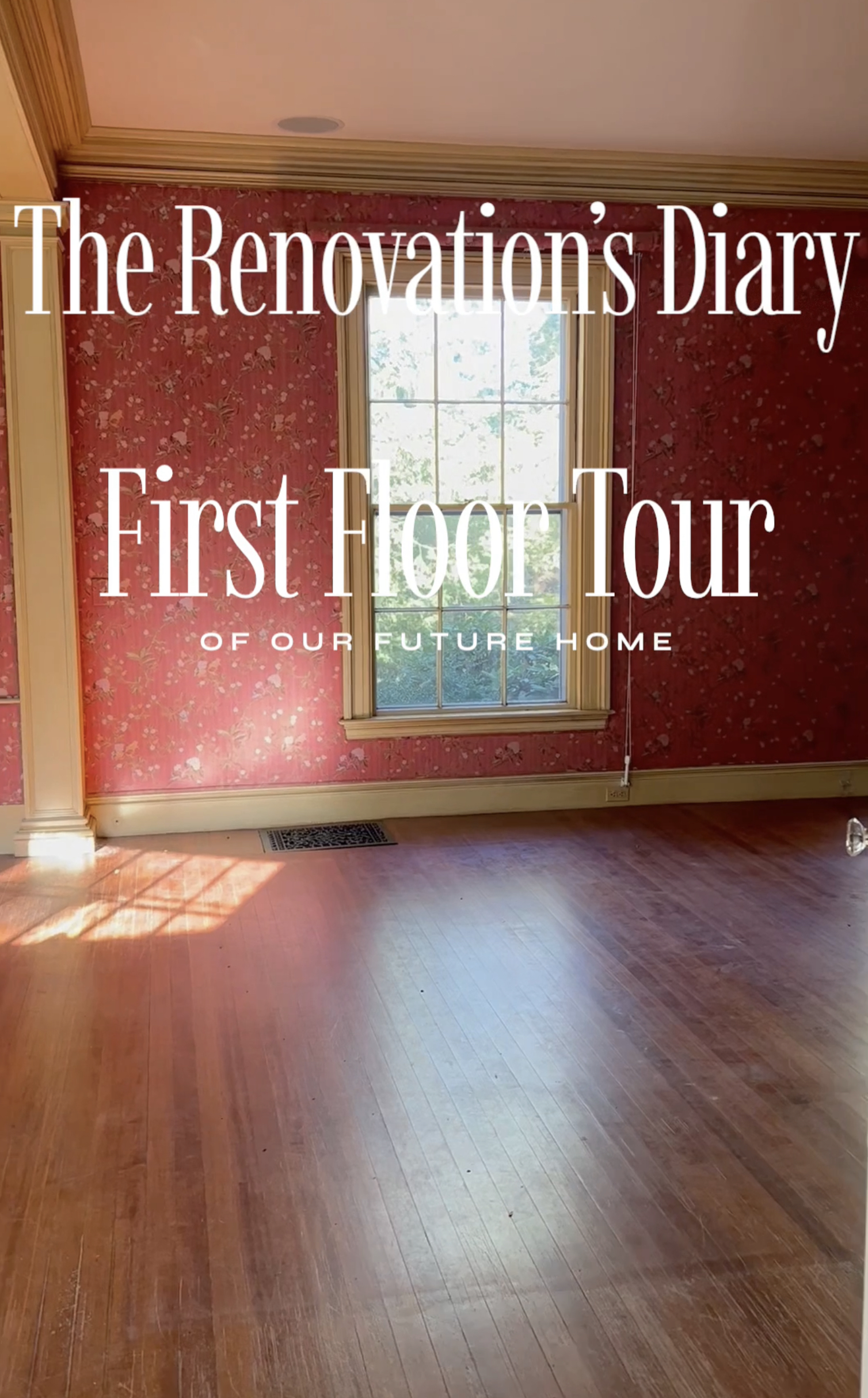 TOUR THE FIRST FLOOR OF OUR NEW HOME IN NEW ENGLAND WITH ME!