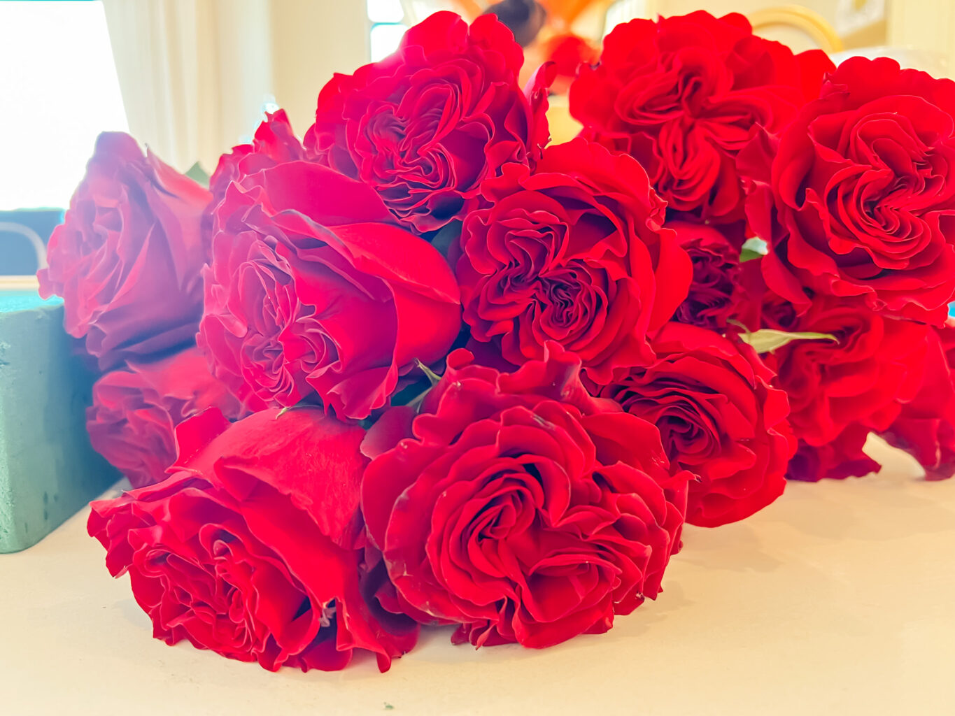 A SPLENDID ROSE ARRANGEMENT