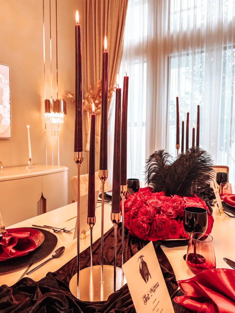 HALLOWEEN VAMPIRES FEAST TABLESCAPE 
