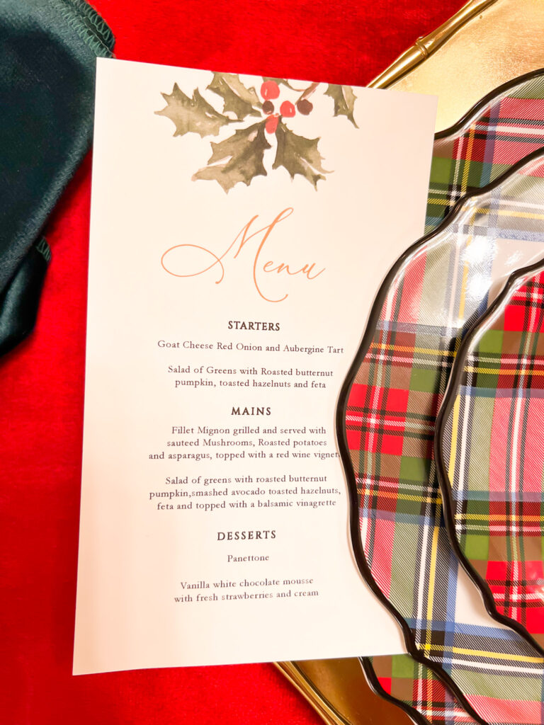 CHRISTMAS EVE DINNER 