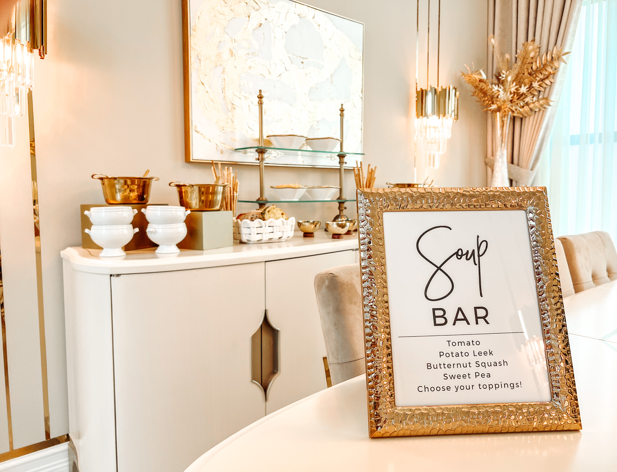 CHIC AND COZY: WINTER SOUP SOIRÉE