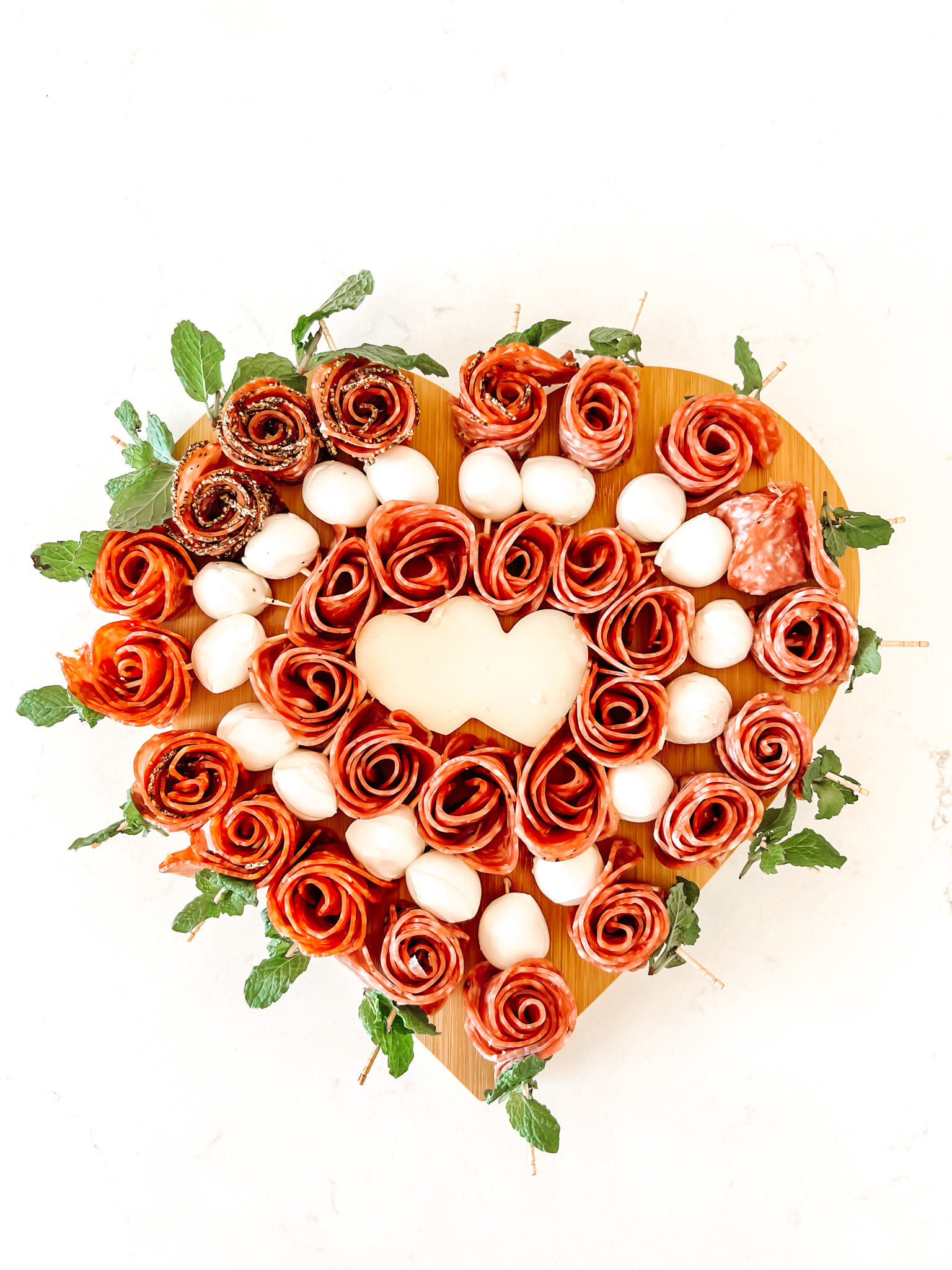 A BOARD FULL OF (SALAME) ROSES