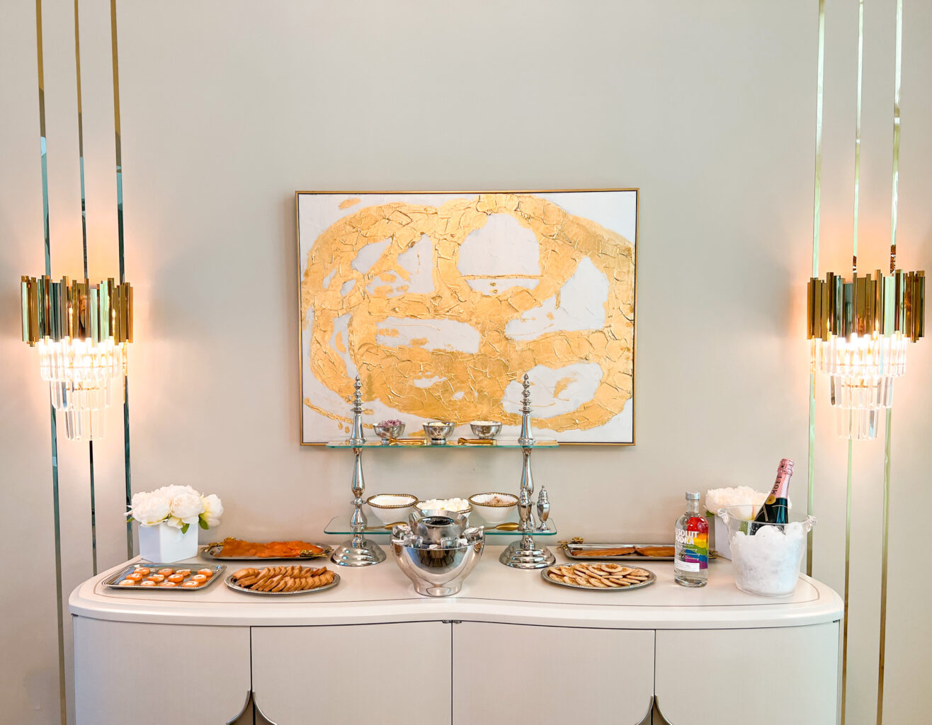 AN EXTRAVAGANT CAVIAR BAR