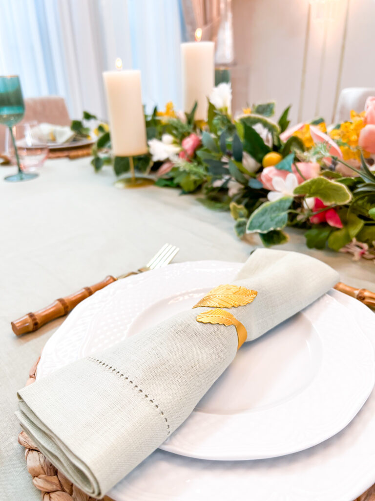 A SPRING TABLESCAPE DESIGN 