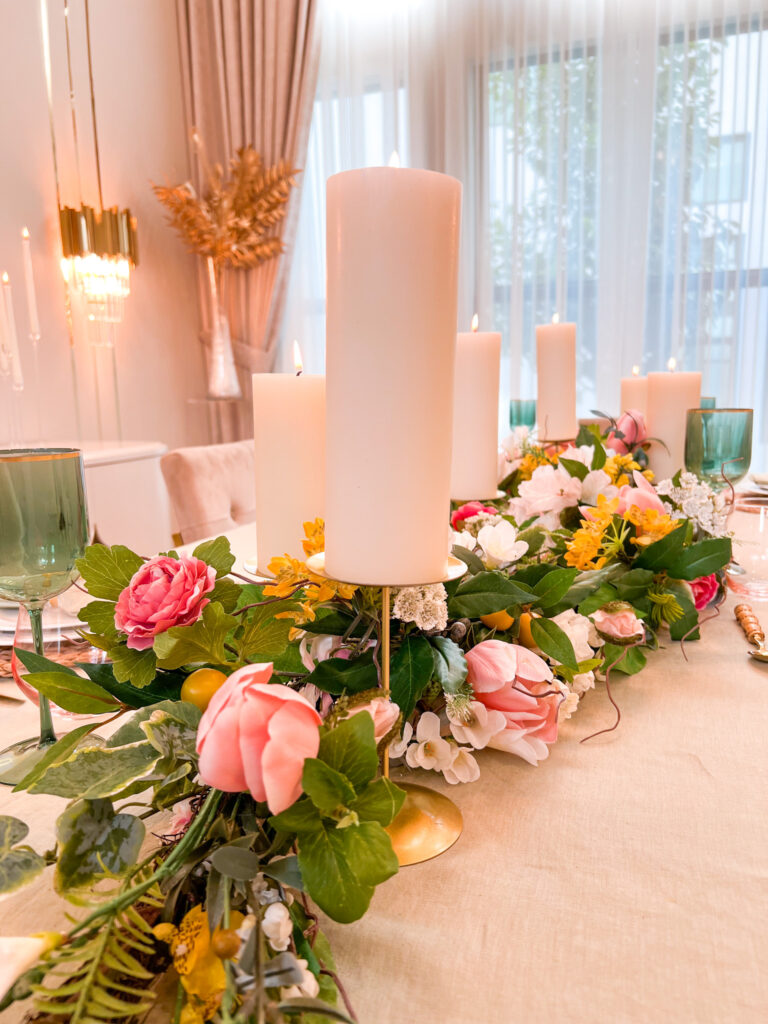A SPRING TABLESCAPE DESIGN 
