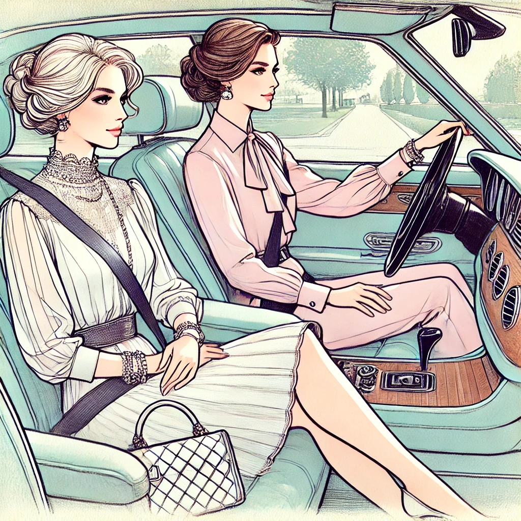GLAMOUR ON WHEELS: PERFECTING YOUR POLISHED DRIVING MANNERS!