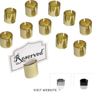 Place Card Holder, 12 pack