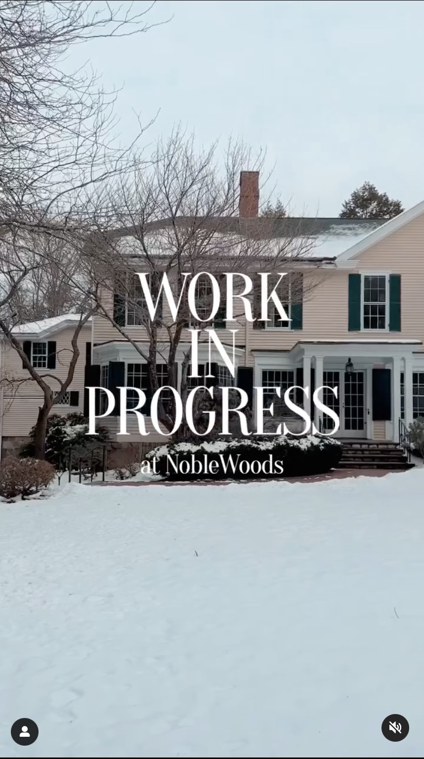 WORK IN PROGRESS AT NOBLEWOODS