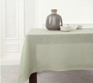 Solino Home Linen Tablecloth 60 x 144 Inch