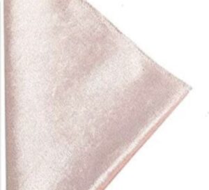 BalsaCircle 10 pcs 20×20-Inch Blush Premium Velvet Napkin