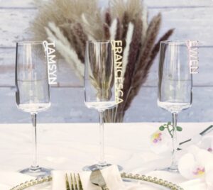 Wedding Wine Charms Wedding Place Card Ideas