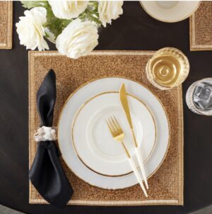 Beaded Champagne Charger