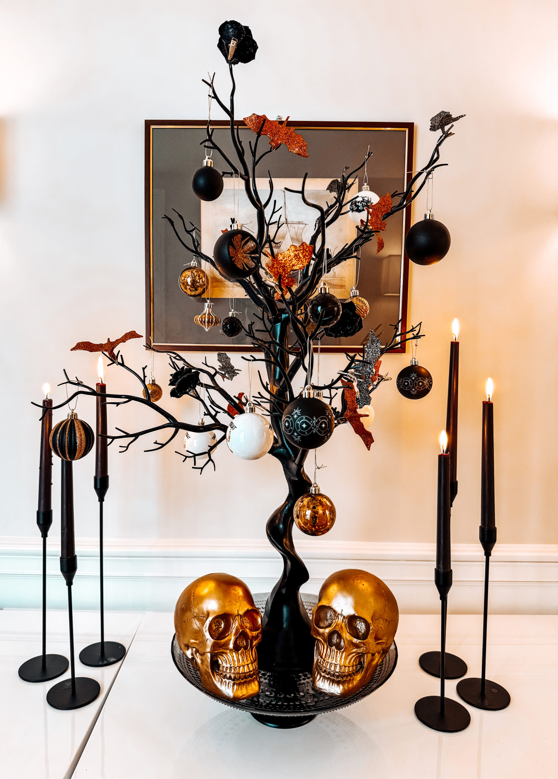 SPOOKY CHIC:MY GLAM HALLOWEEN TREE