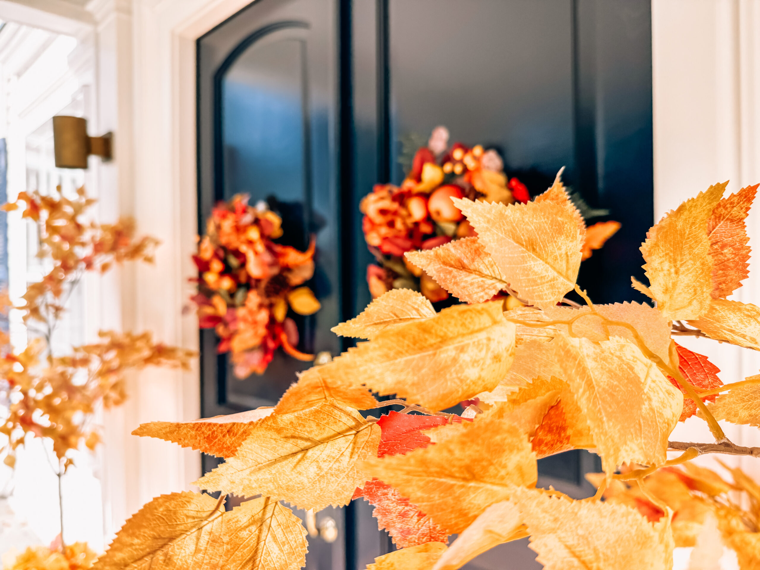 AN AUTUMNAL WELCOME
